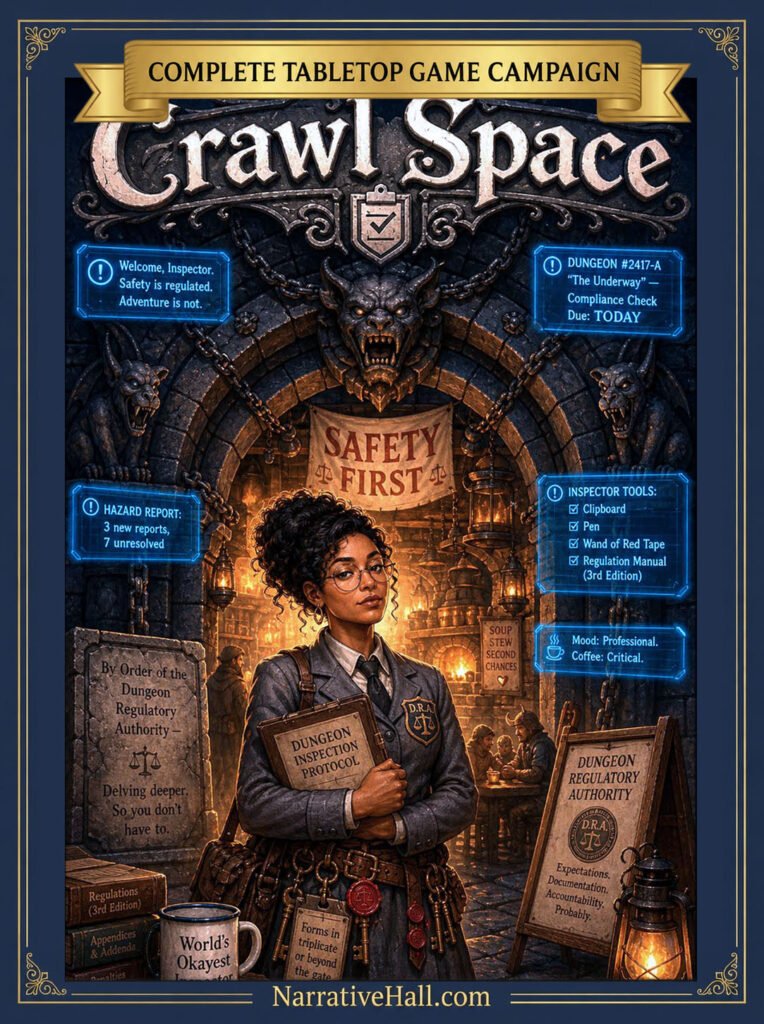 Crawl Space: LitRPG TTRPG Game Campaign