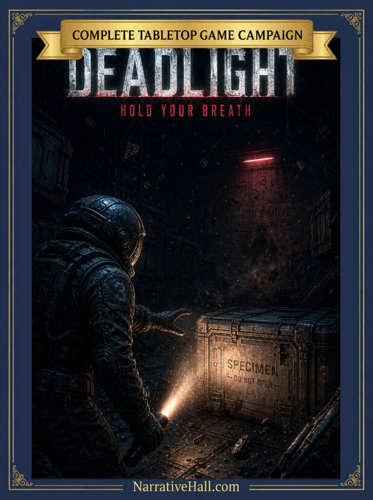 Deadlight: Sci-Fi Horror TTRPG One-Shot Game Campaign