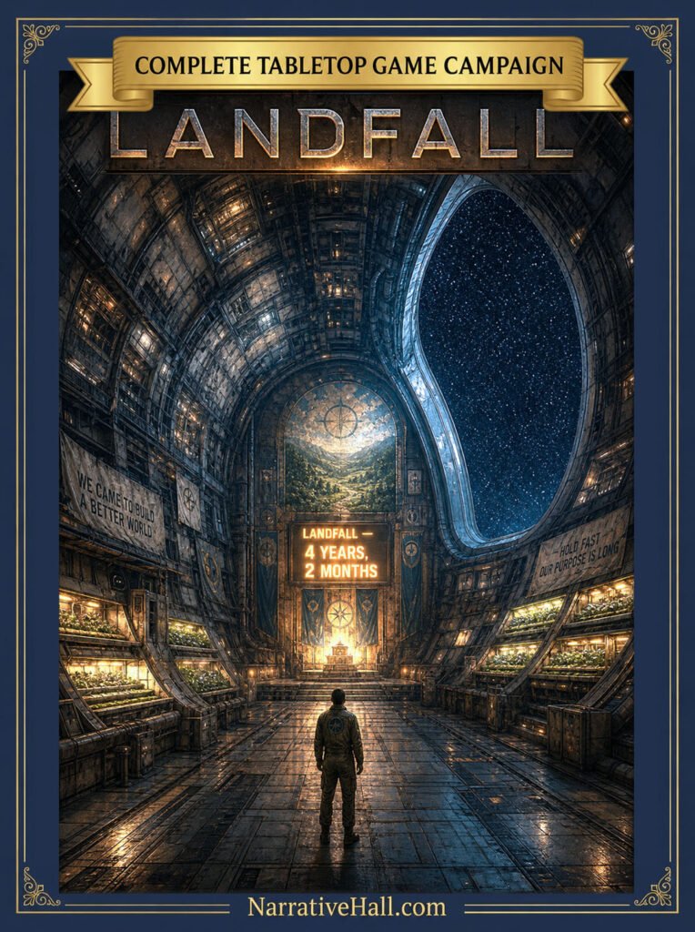 Landfall: Science Fiction TTRPG Game Campaign