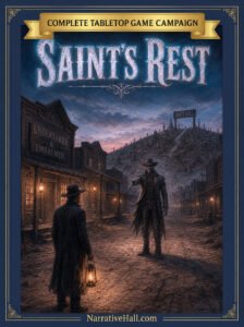 Saints Rest: Weird-Western Horror TTRPG Game Campaign