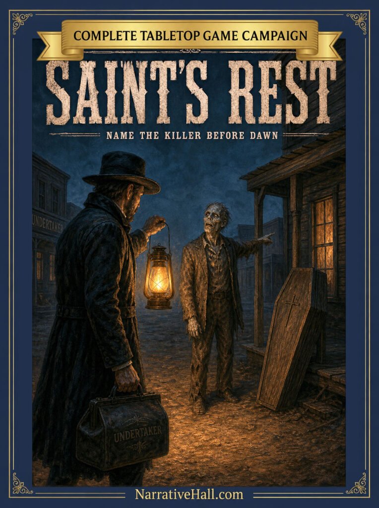 Saints Rest: Weird-Western Horror Oneshot Game Campaign